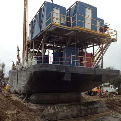 बेलनाकार Inflatable समुद्री रबड़ जहाज एयरबैग का शुभारंभ