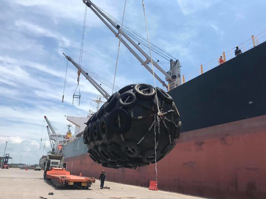 रबर योकोहामा प्रकार वायवीय नाव फेंडर नाव बर्थिंग