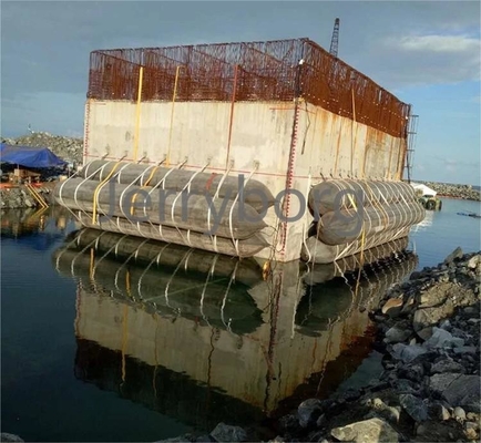 उच्च तैरने की क्षमता जहाज उठाने वाली एयरबैग कंटेनर के लिए डॉक लेवलर