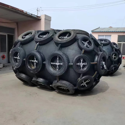 प्राकृतिक रबर योकोहामा वायवीय फेंडर 50kpa 80kpa 2.0m*3.5m डॉक के लिए