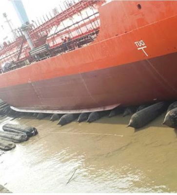 एंटी एजिंग नेचुरल रबर इन्फ्लेटेबल बोट लॉन्चिंग एयरबैग