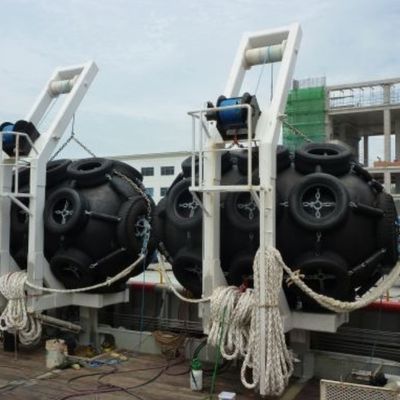 टक्कर से बचने के लिए सीएसएस जीएल योकोहामा रबर फेंडर हैवी ड्यूटी बर्थिंग बम्पर