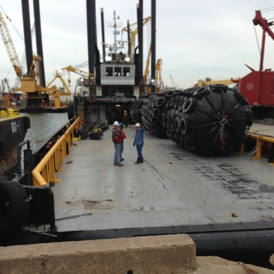 योकोहामा inflatable वायवीय फेंडर फ्लोटिंग 50 केपीए डॉकिंग फेंडर