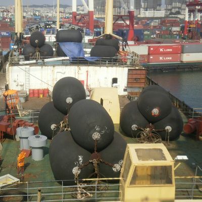 नाव के लिए सीसीएस वायवीय समुद्री फेंडर उच्च शक्ति नैटेंट रबर बैलून