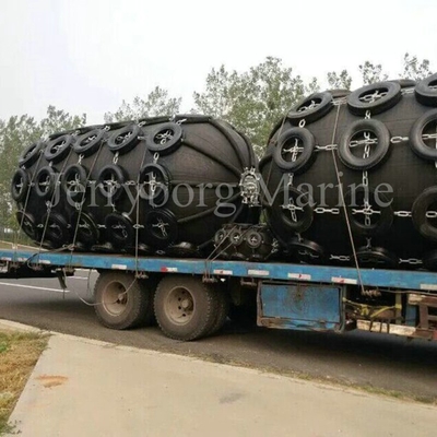 अपतटीय एसटीएस ट्रांसफर नेचुरल रबर 50kpa फ्लोटिंग न्यूमेटिक फेंडर