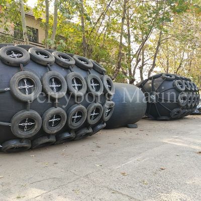 उच्च दबाव 80kpa योकोहामा डॉकिंग वायवीय समुद्री रबर फेंडर