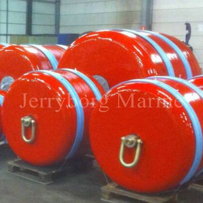 Polyurethane त्वचा फ्लोटिंग ईवा फोम भरा समुद्री फेंडर