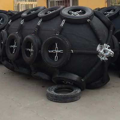 50kpa 80kpa योकोहामा वायवीय फेंडर उच्च दबाव Inflatable रबड़ फेंडर