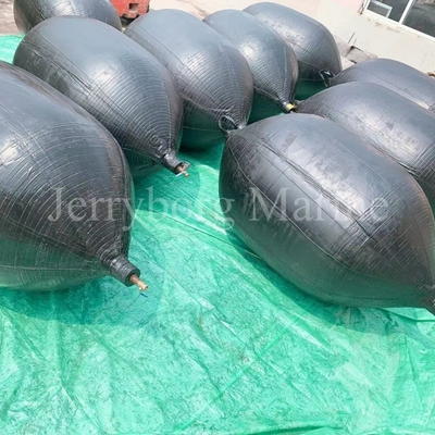 शिपिंग लॉन्चिंग के लिए 1.5 मीटर * 15 मीटर इन्फ्लेटेबल मरीन एयरबैग
